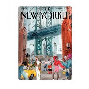 New Yorker Magazine Caleb Craine Magnet